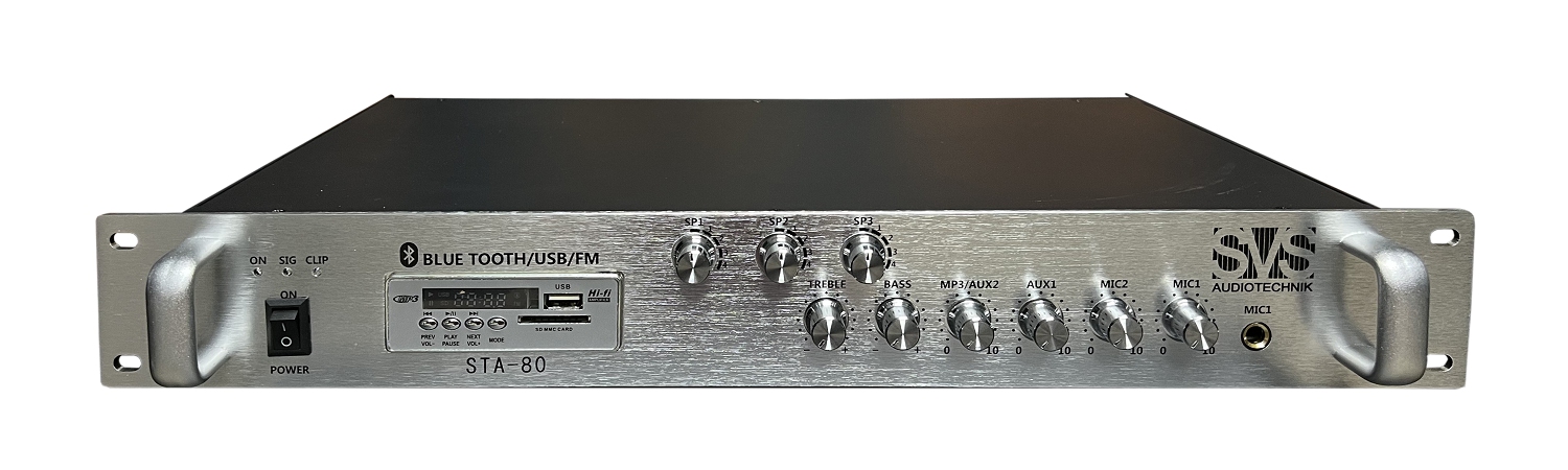 SVS Audiotechnik STA-80 Микшер-усилитель для систем Public Address в Кузнецке