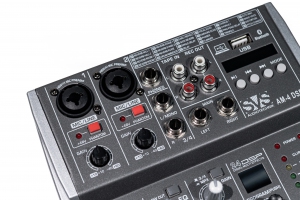 SVS Audiotechnik mixers AM-4 DSP Аналоговый микшерный пульт, 4-канала в Кузнецке